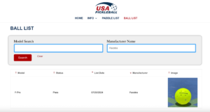 Chứng nhận USAPA cho bóng pickleball, đảm bảo tiêu chuẩn chất lượng và hiệu suất thi đấu