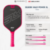 Vợt Pickleball SLK HALO Power XL - Pink