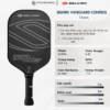 11 Vợt Pickleball Selkirk VANGUARD Control Invikta - Raw Carbon