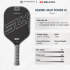 Vợt Pickleball SLK HALO Power XL - Storm Gray