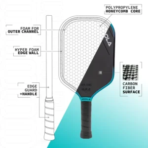Vợt pickleball Joola Ben Johns Perseus 16mm Gen3S UPA-A Certified chính hãng, công nghệ tiên tiến, mặt vợt carbon, vợt chuyên nghiệp cho giải đấu quốc tế