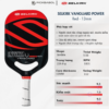 5 Vợt Pickleball Selkirk VANGUARD Power Air Invikta - Selkirk RED