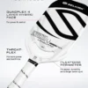 Vợt Selkirk VANGUARD Power Air Pickleball với công nghệ tiên tiến, thiết kế mạnh mẽ, và khu vực sweet spot lớn, tối ưu hóa sức mạnh và spin, lý tưởng cho người chơi chuyên nghiệp