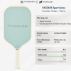 Vợt Pickleball FACOLOS Sport Series 16MM - Summer Green