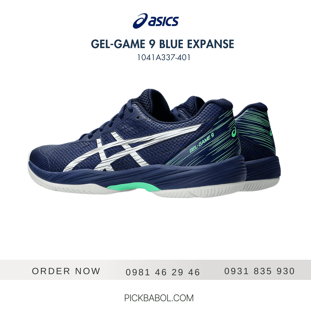 giày asic gel gem 9 BLUE EXPANSE