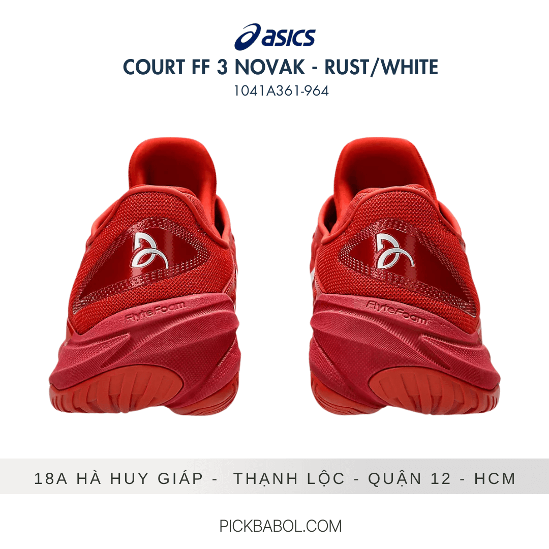 COURT FF 3 NOVAK - RUST/WHITE 1041A361-964