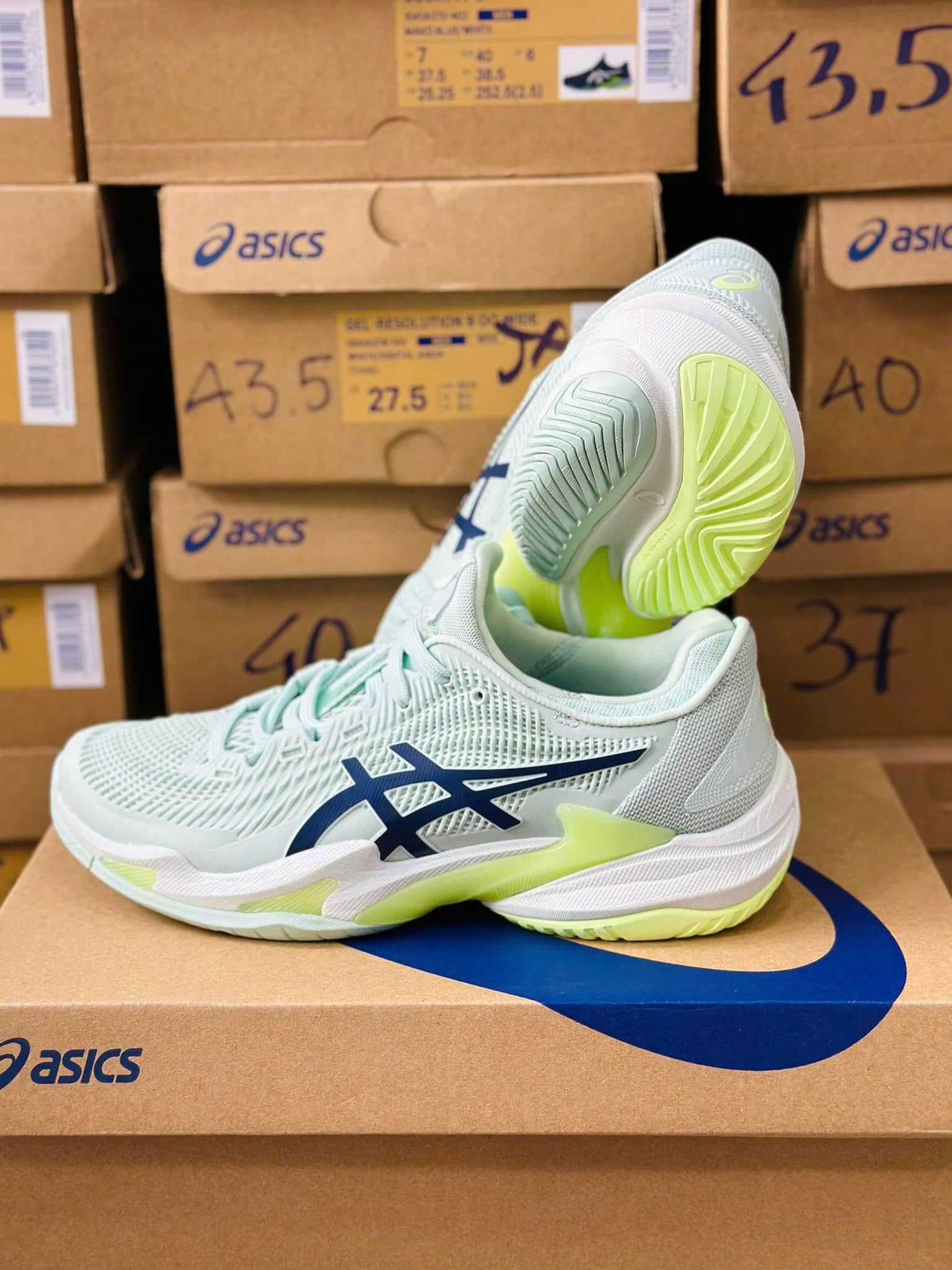 Asics Court FF3 Novak Pale Blue Expanse