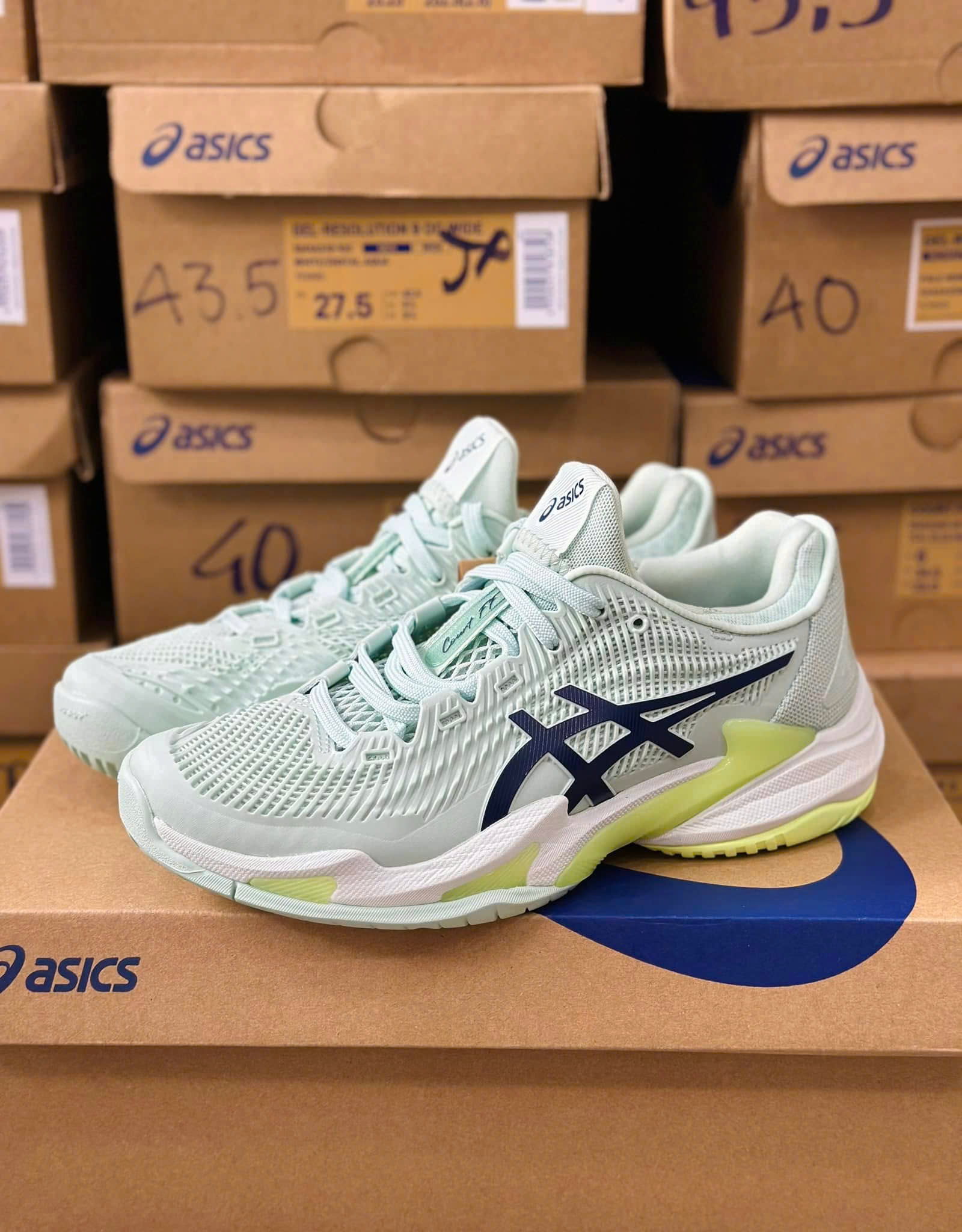 Asics Court FF3 Novak Pale Blue Expanse