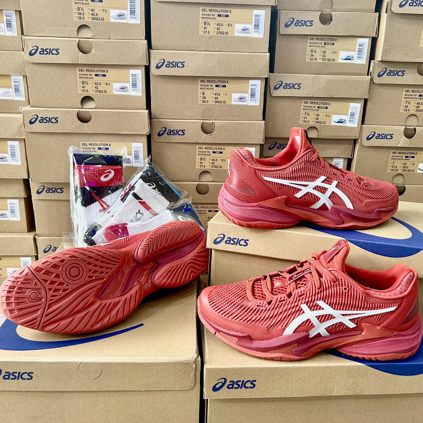 COURT FF 3 NOVAK - RUST/WHITE 1041A361-964