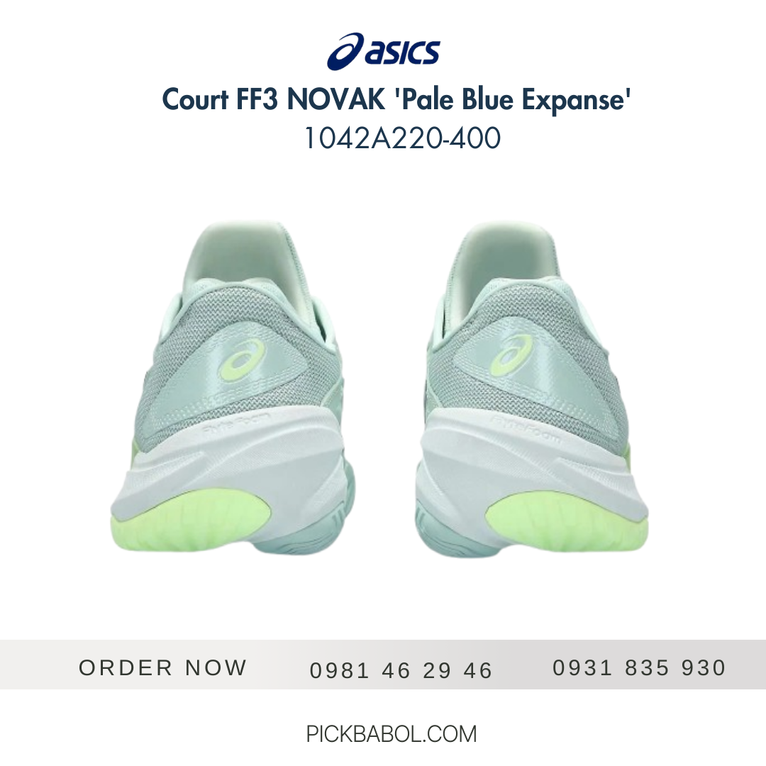 Asics Court FF3 Novak Pale Blue Expanse