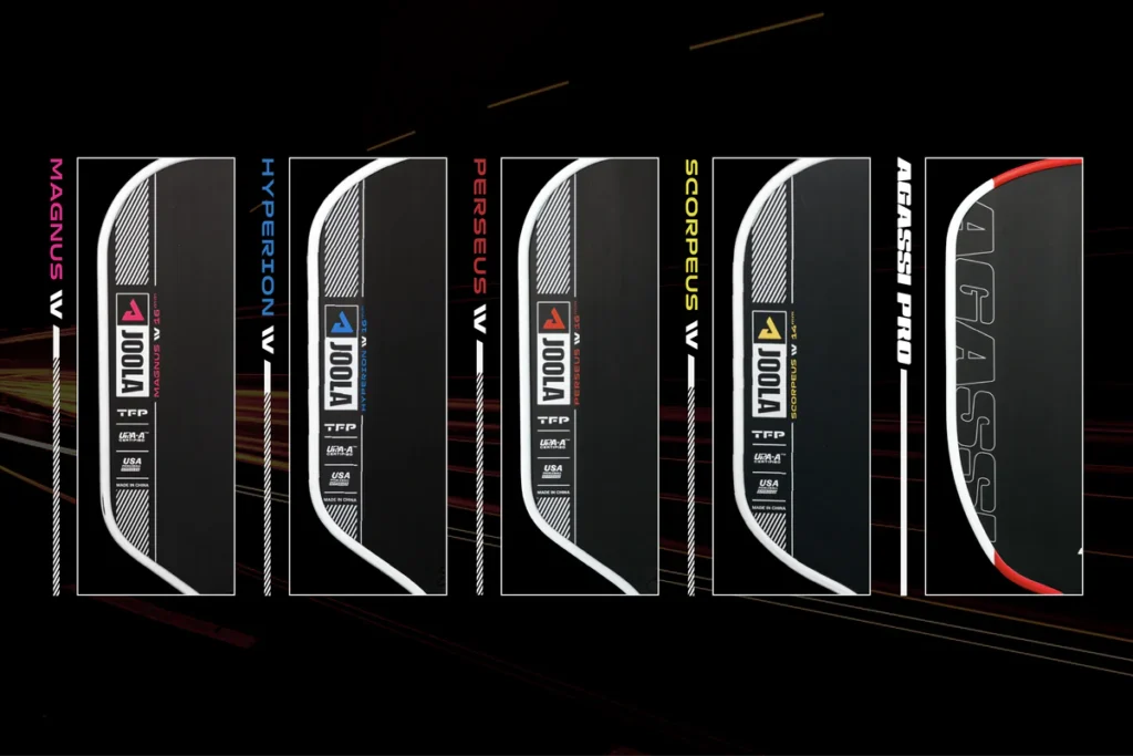 JOOLA Ra Mắt Vợt Pickleball Pro IV và Agassi Pro Được Chứng Nhận Kép