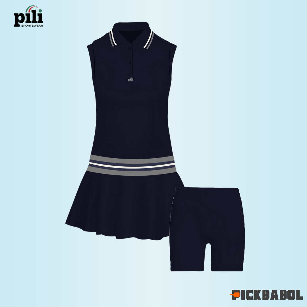 Váy Thể Thao PILI Form Xoè Bản Vai Kín