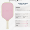 Vợt Pickleball FACOLOS Sport Series 16MM - Hot Pink