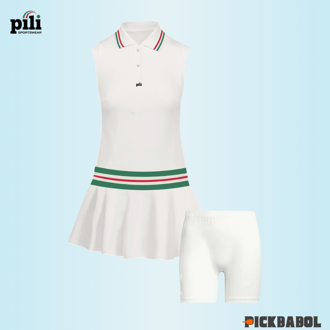 Váy Thể Thao PILI Form Xoè Bản Vai Kín