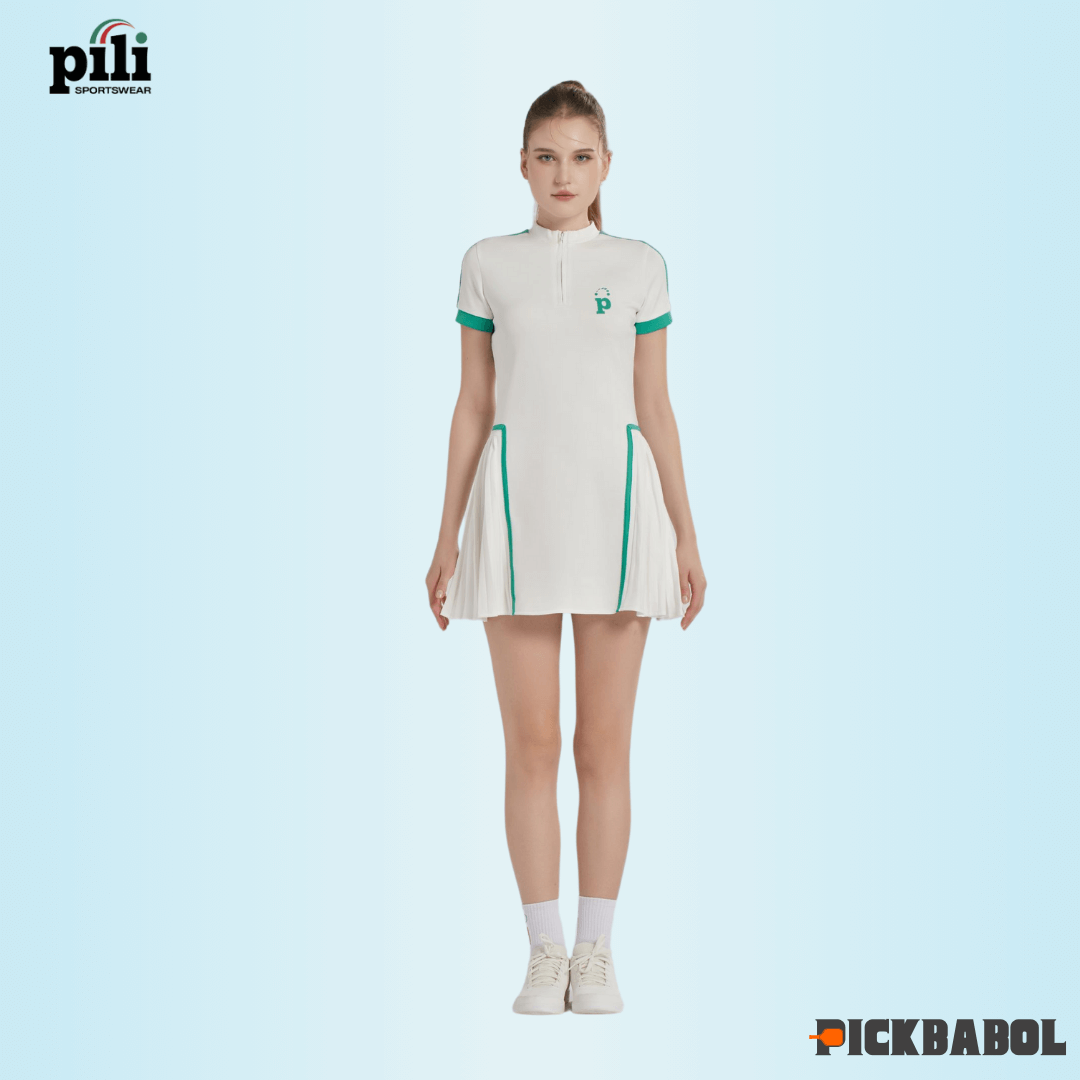 24 Váy Pickleball PILI - Xếp Ly Hai Bên Eo