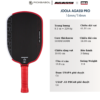 Vợt Pickleball JOOLA Agassi Pro - 16MM