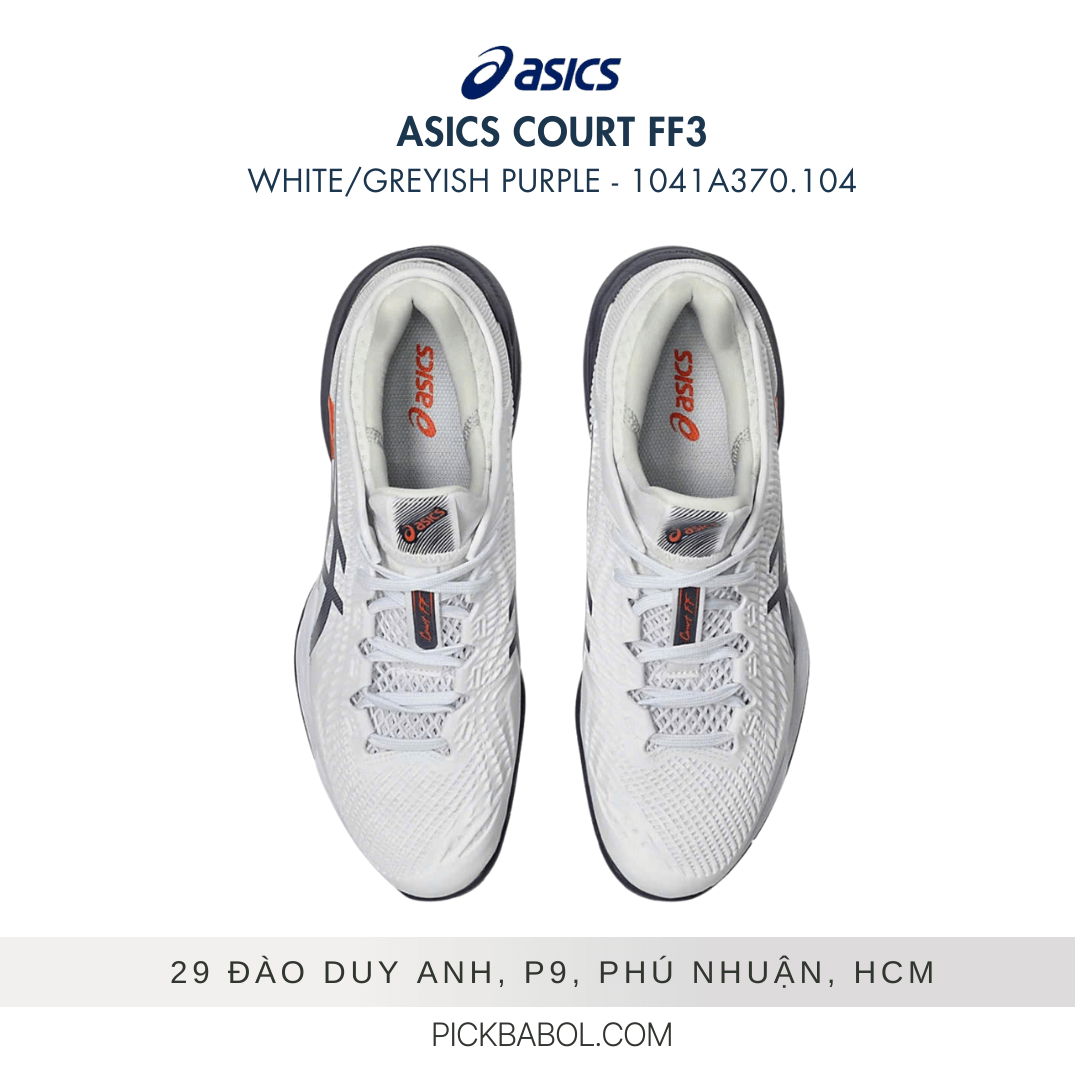 Giày Tennis Nam Asics Court FF3 Màu Mới – Chính Hãng
