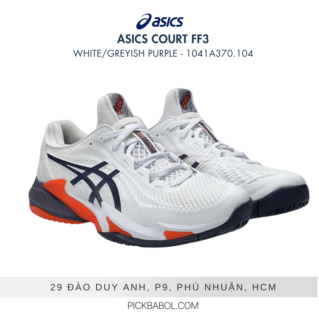 Giày Tennis Nam Asics Court FF3 Màu Mới – Chính Hãng