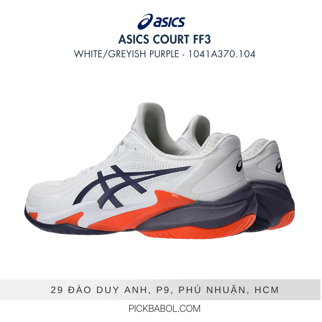 Giày Tennis Nam Asics Court FF3 Màu Mới – Chính Hãng