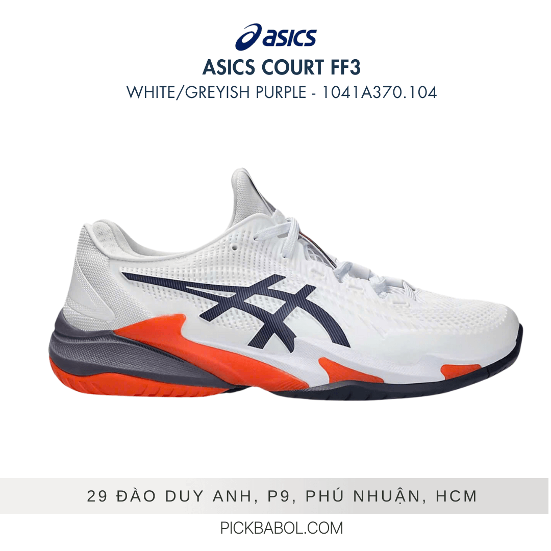 Giày Tennis Nam Asics Court FF3 Màu Mới – Chính Hãng