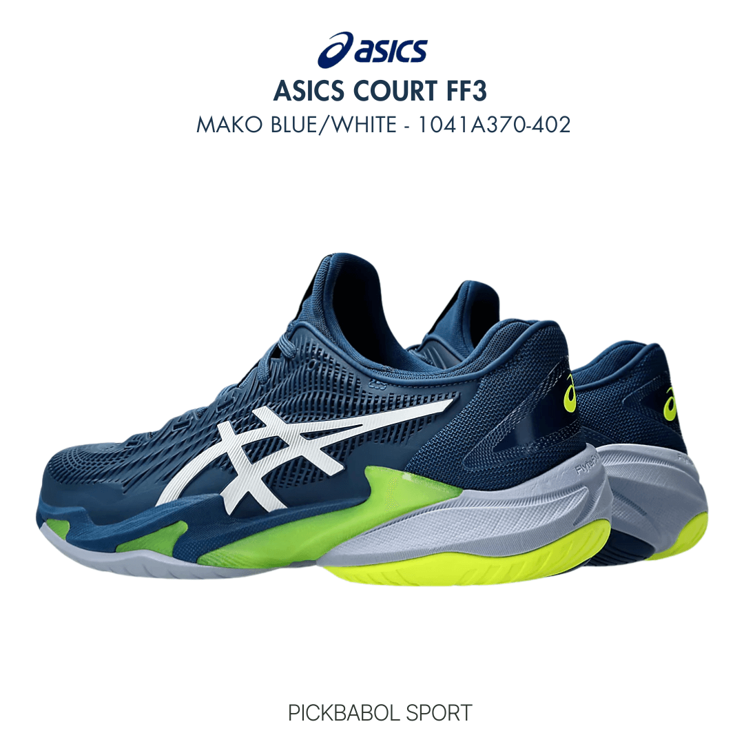 Giày Asics COURT FF3 - MAKO BLUE/WHITE