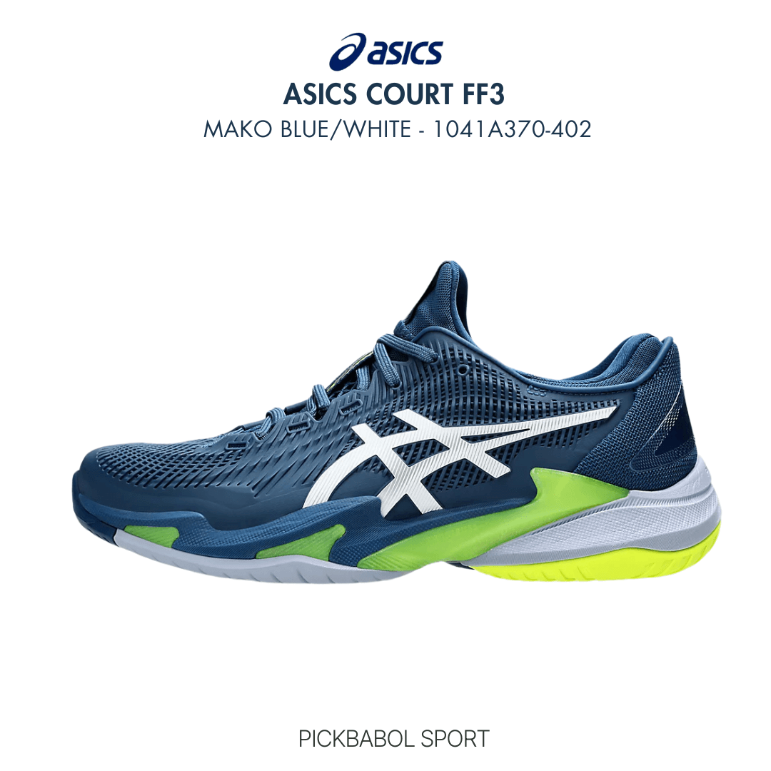 Giày Asics COURT FF3 - MAKO BLUE/WHITE