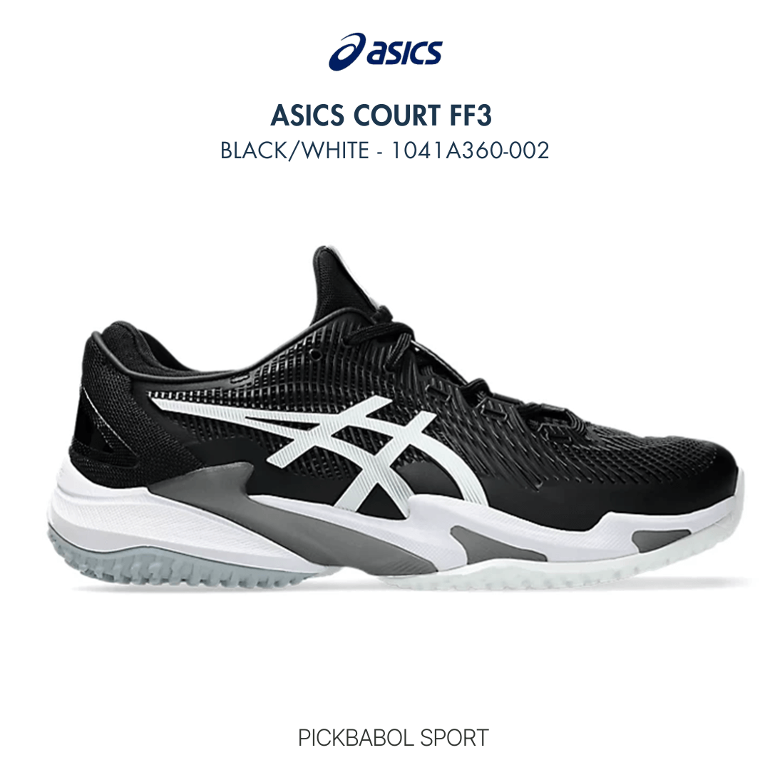Giày Asics COURT FF3 OC Black/white