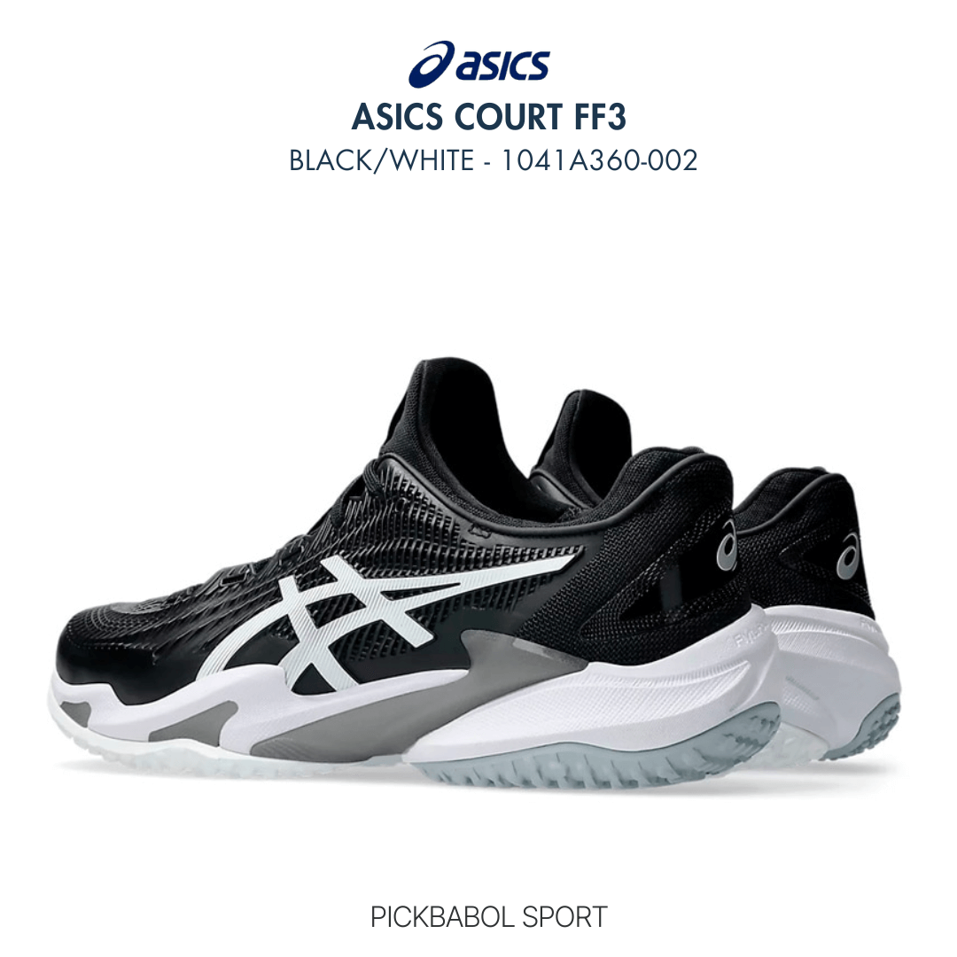 Giày Asics COURT FF3 OC Black/white