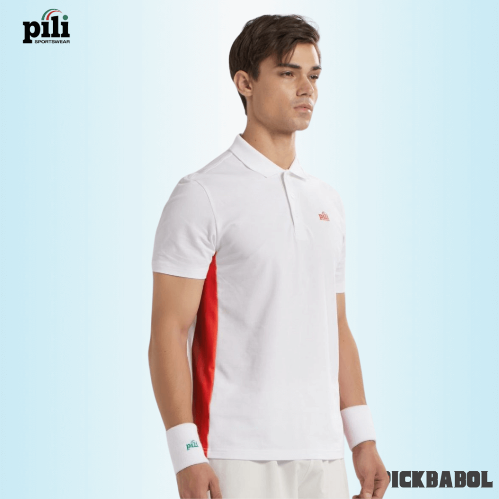 Áo Polo Thể Thao Nam PILI - Phối Sọc Thân Áo