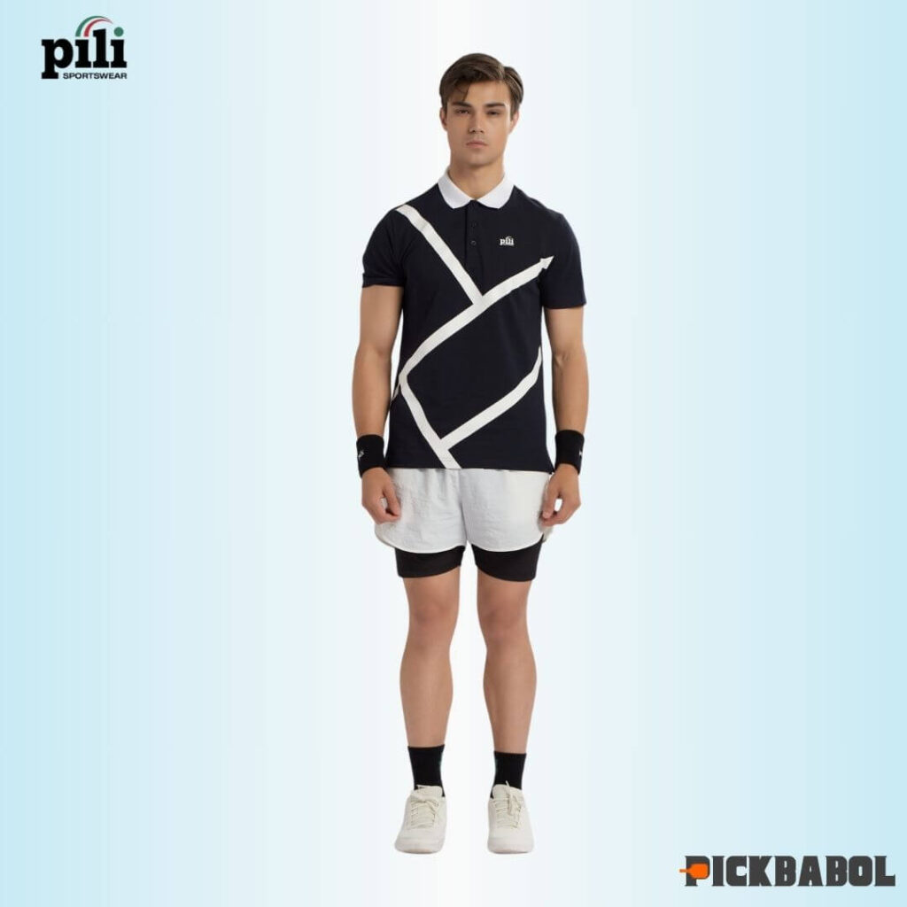 Áo Polo Nam PILI Phối Kẻ Sọc