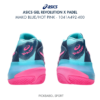 Giày Asics GEL-RESOLUTION X PADEL - Mako Blue/Hot Pink