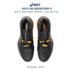 Giày Asics GEL-RESOLUTION X Black/Shocking Orange