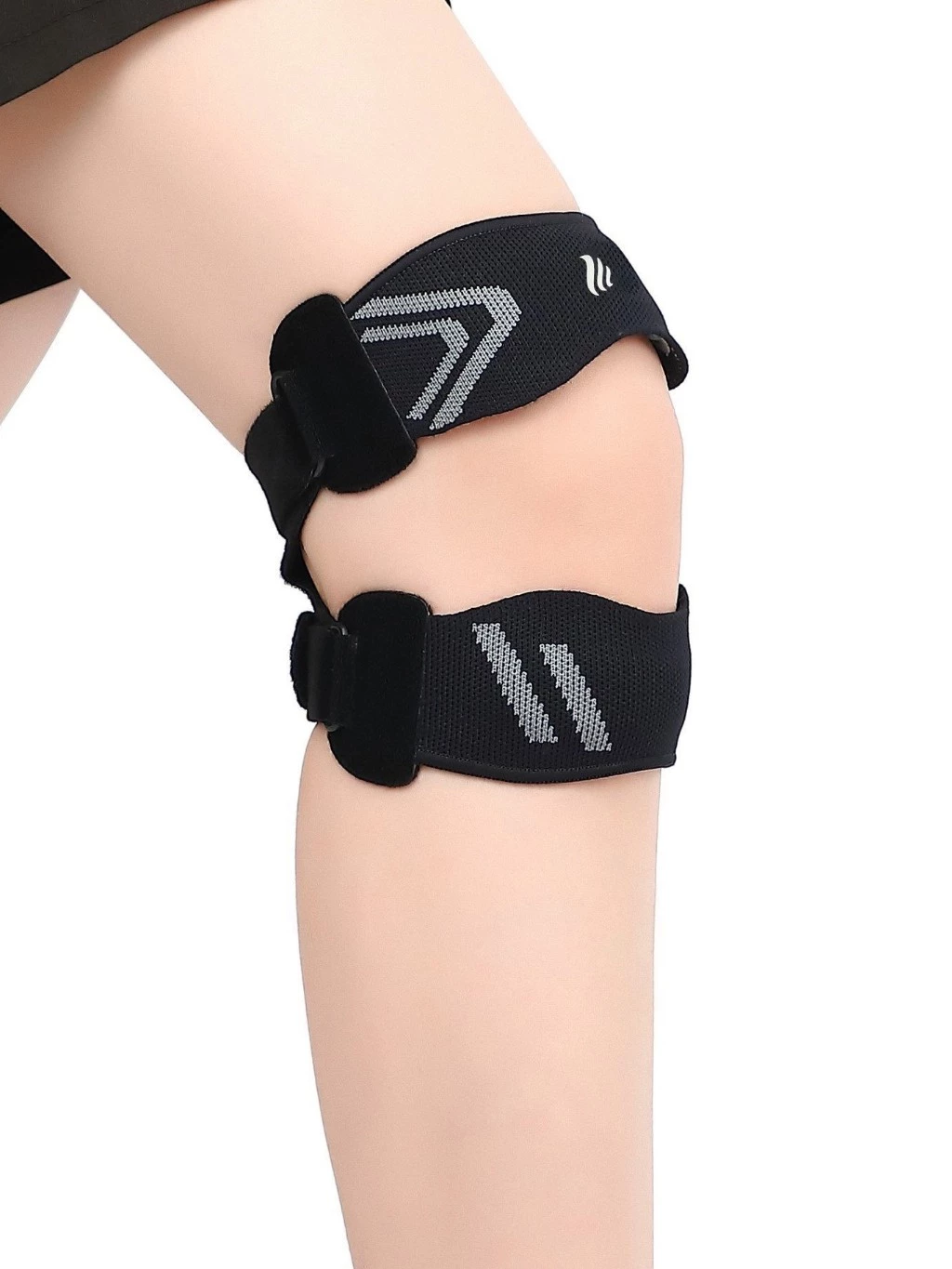 Băng gối dán Apavi AH-3002 cao su tổng hợp, đệm Silicone dây chằng gối, cố định, bảo vệ khớp gối