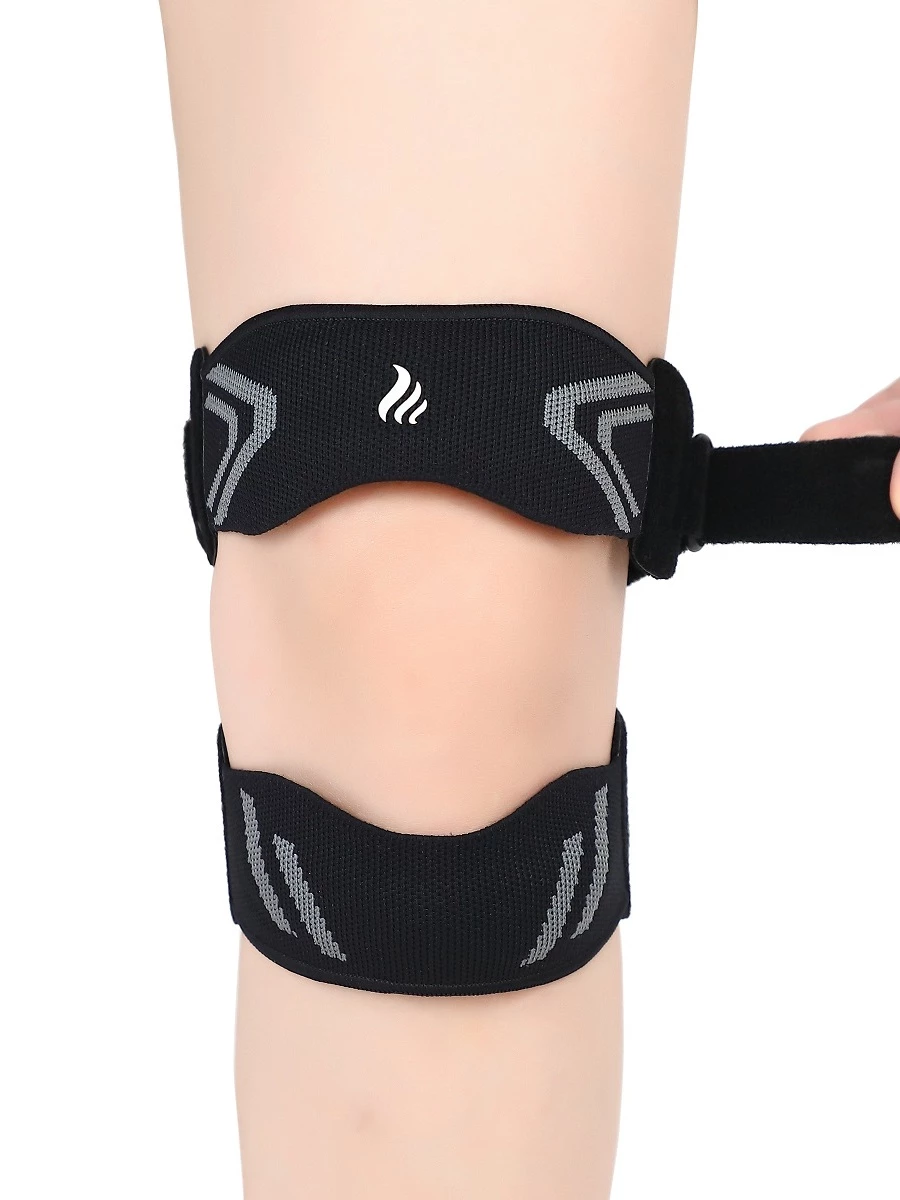 Băng gối dán Apavi AH-3002 cao su tổng hợp, đệm Silicone dây chằng gối, cố định, bảo vệ khớp gối