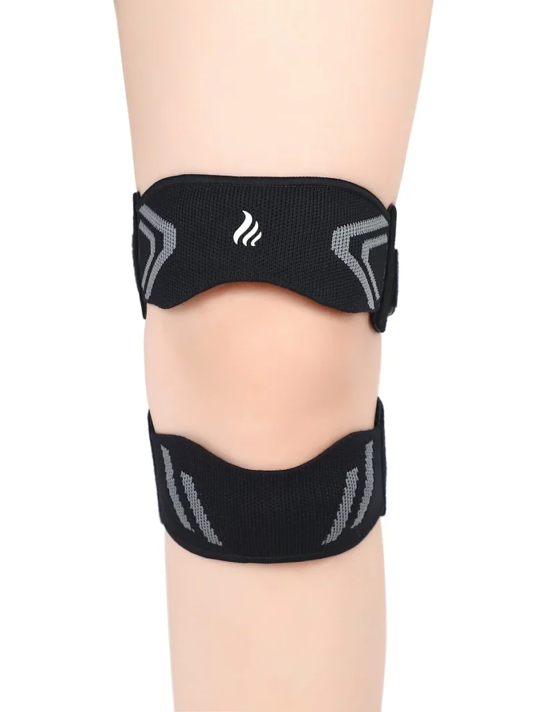 Băng gối dán Apavi AH-3002 cao su tổng hợp, đệm Silicone dây chằng gối, cố định, bảo vệ khớp gối