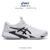 Giày Pickleball/Tennis Asics COURT FF 3 - White/Black - 1041A370.100
