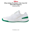 Giày Wilson Intrigue Pro Women's - White White Bosphorus - WRS334670U