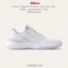 Giày Wilson Intrigue Pro Women's - White / Lavender Blue / Silver- WRS334670U