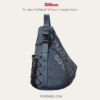 Túi đeo Pickleball Wilson Triangle Navy WR8907701001