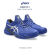 Giày Pickleball ASICS COURT FF 3 - DARK COBALT/WHITE