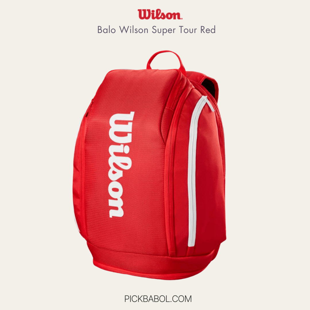Chia sẻ Balo Wilson Super Tour Red