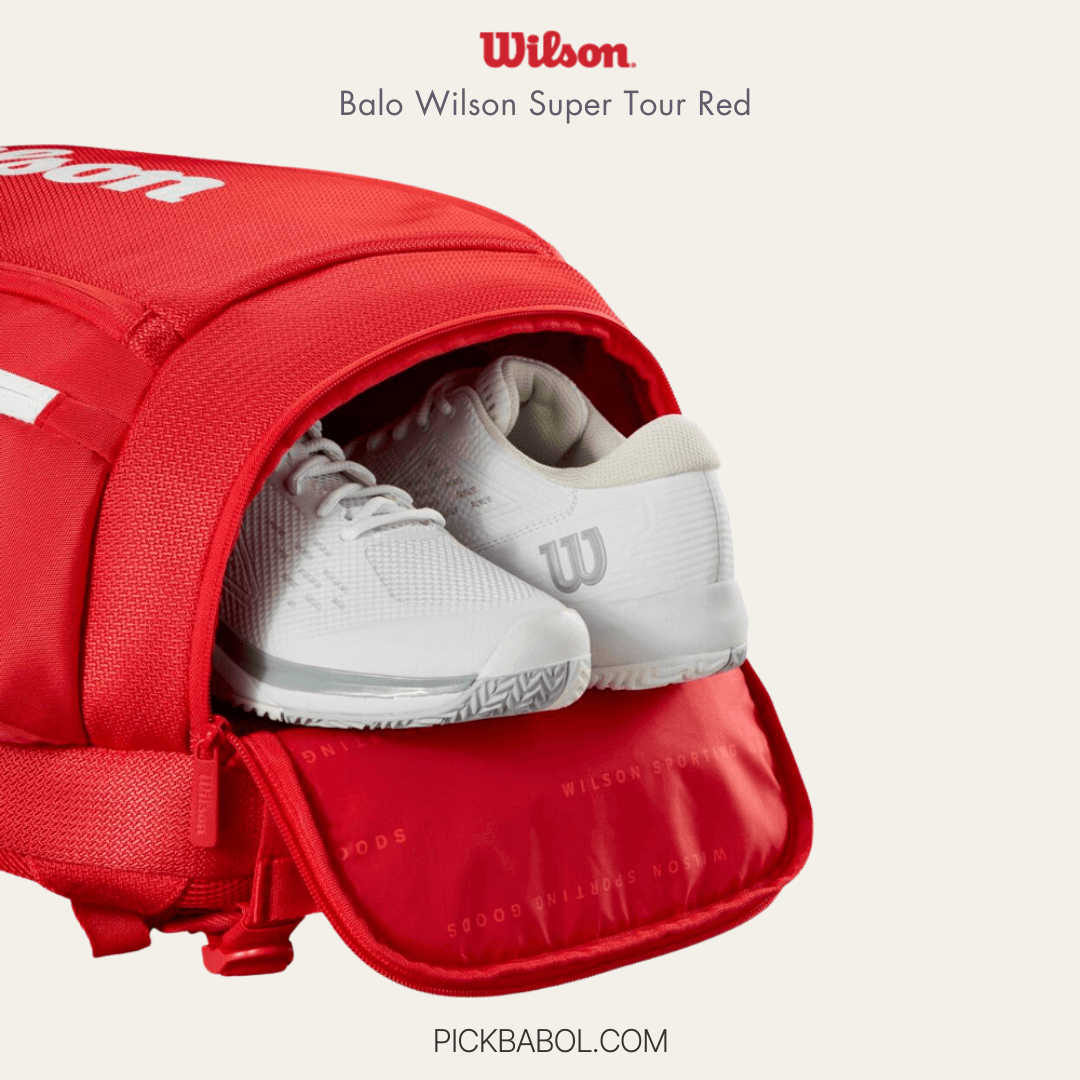 Chia sẻ Balo Wilson Super Tour Red
