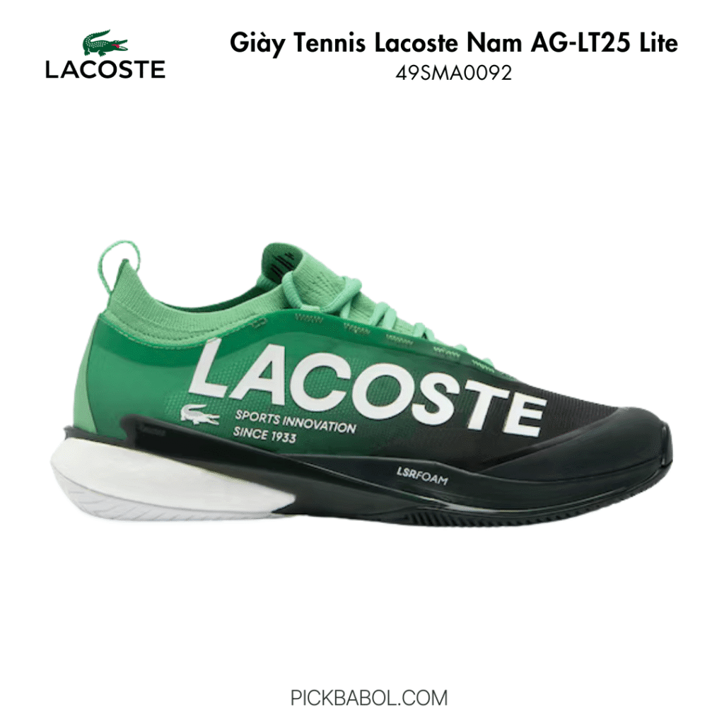 Giày Tennis/Pickleball Lacoste Nam AG-LT25 Lite