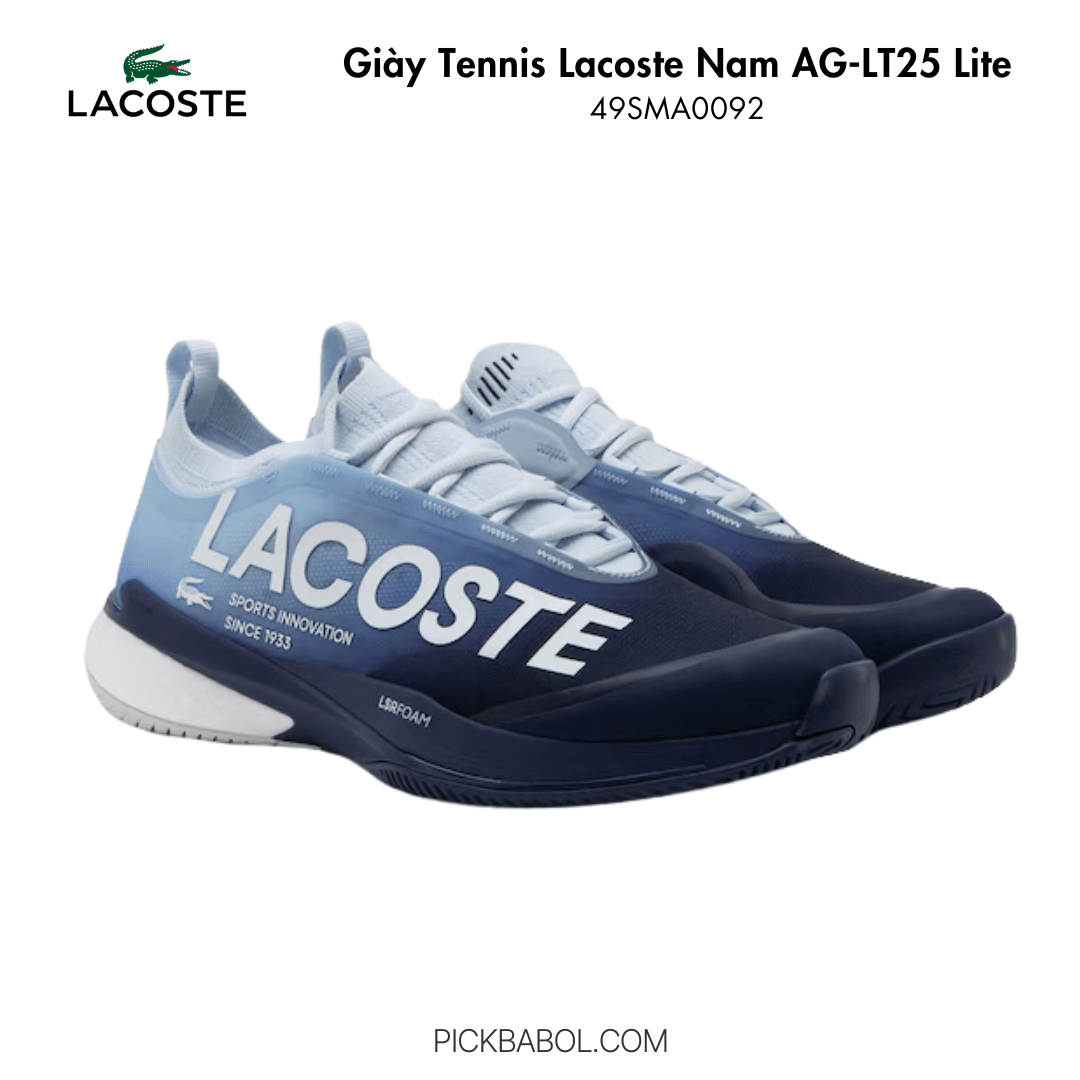 Giày Tennis Lacoste Nam AG-LT25 Lite
