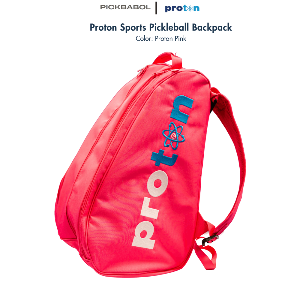Proton Sports Pickleball Backpack Color: Proton Pink
