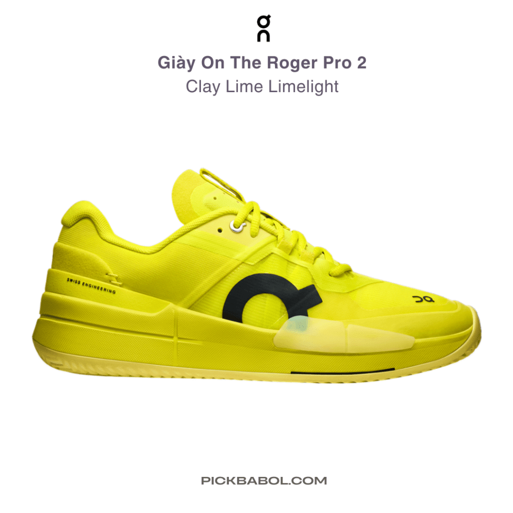 Giày On The Roger Pro 2 ‘Clay Lime Limelight’ 3ME10573049