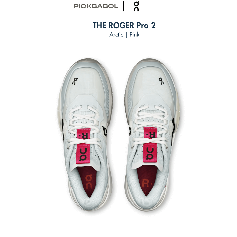 Giày Pickleball ON THE ROGER Pro 2 - Arctic | Pink