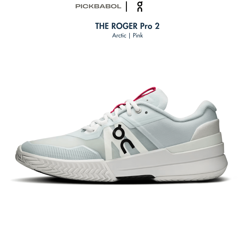 Giày Pickleball ON THE ROGER Pro 2 - Arctic | Pink