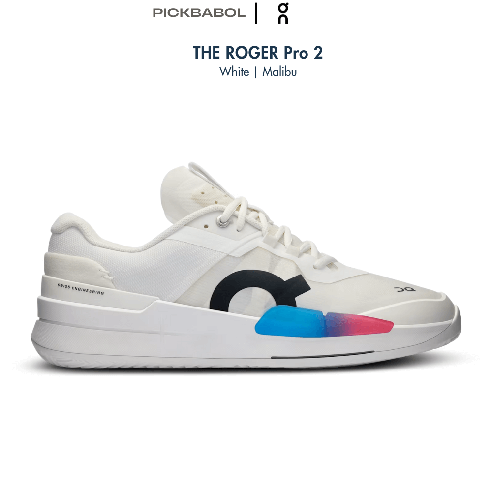 Giày Tennis THE ROGER Pro 2 - White | Malibu