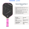 Vợt Pickleball Kaiwin Diamond Gen 2